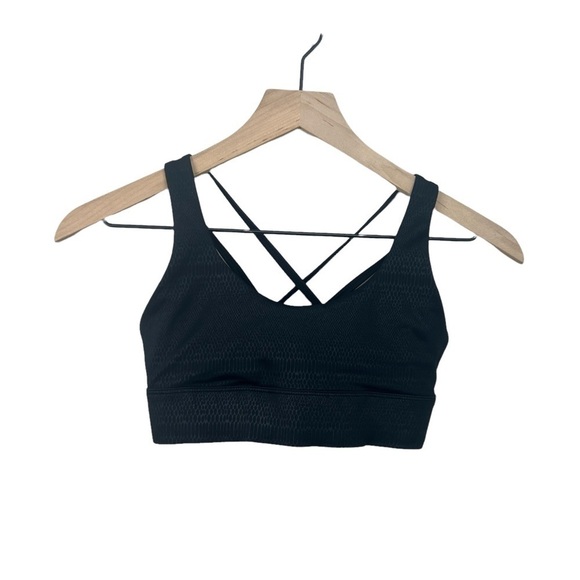 ZYIA Other - Zyia Active Black Venom Light N Tight Strappy Bra